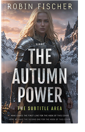 Pre Made Book Cover Thunder