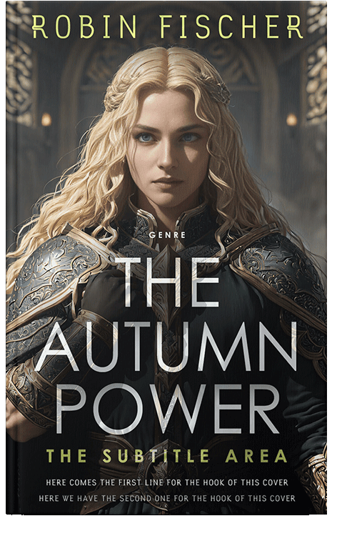 Front view of Dune #28083 - Premade Science Fiction Book Cover