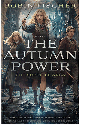 Pre Made Book Cover Shark