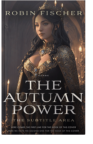 Pre Made Book Cover Thunder