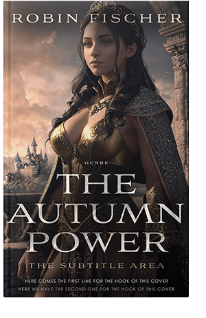 Pre Made Book Cover Thunder