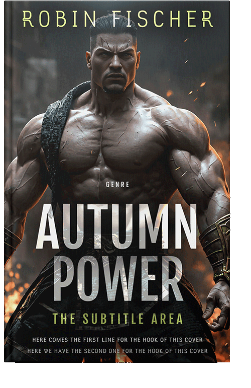 Front view of Dune #28090 - Premade Fantasy Book Cover