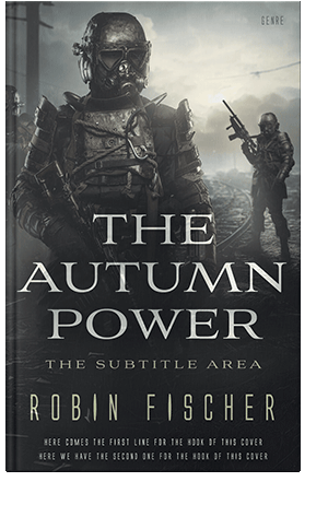 Pre Made Book Cover Shark