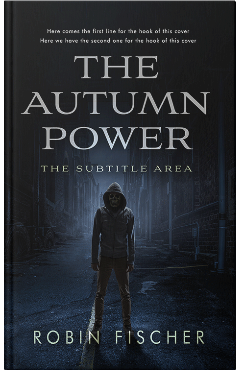 Front view of Vulcan #28098 - Premade Horror Book Cover