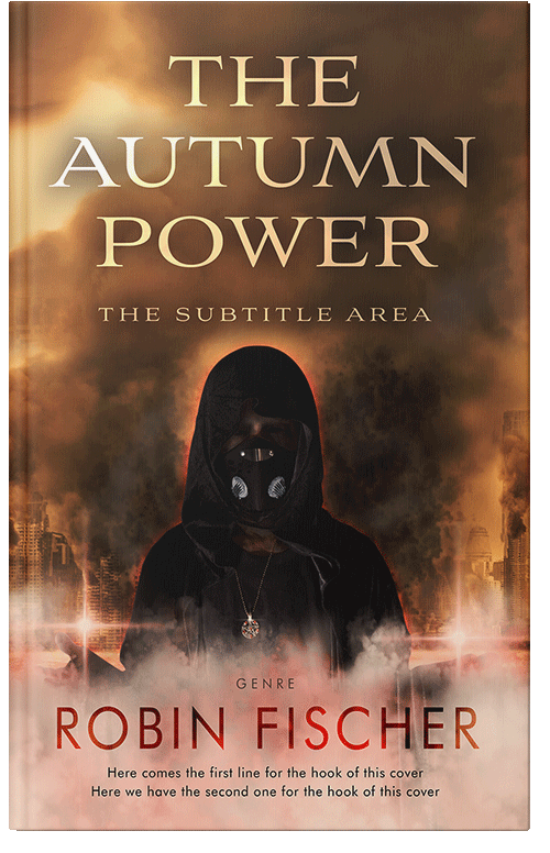 Front view of Cedar #28102 - Premade Apocalyptica Book Cover