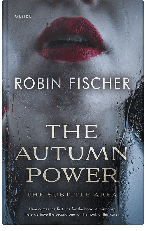 Front view of Tuna #28104 - Premade Horror Book Cover