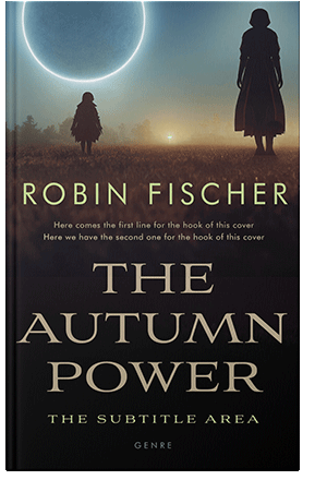 Pre Made Book Cover Thunder