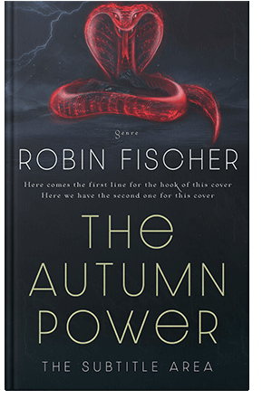 Pre Made Book Cover Shark