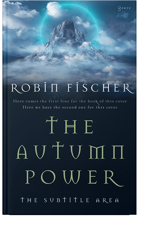 Front view of Casper #28119 - Premade Science Fiction Book Cover | BookCoverZone