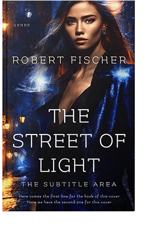 Pre Made Book Cover Antique Brass