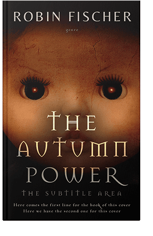 Pre Made Book Cover Wood Bark