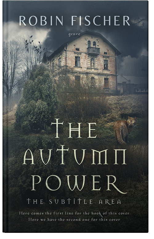 Front view of Outer Space #28145 - Premade Mystery & Thriller & Suspense Book Cover