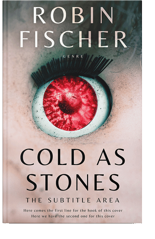 Front view of Outer Space #28149 - Premade Horror Book Cover