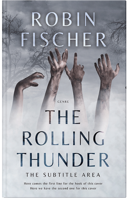 Front view of Mischka #28151 - Premade Apocalyptica Book Cover