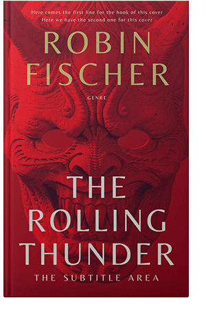 Pre Made Book Cover Monarch