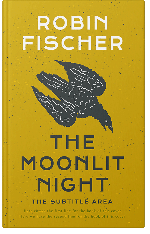 Front view of Buddha Gold #28158 - Premade Horror Book Cover