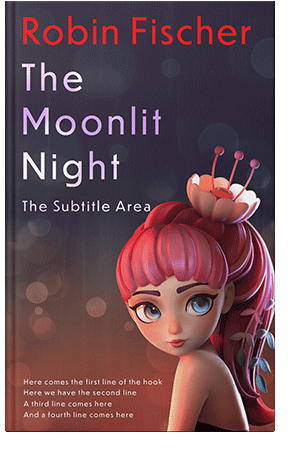 Pre Made Book Cover Contessa