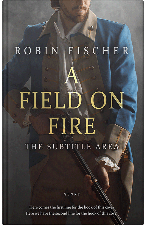 Front view of Premade Historical Book Cover - Mine Shaft