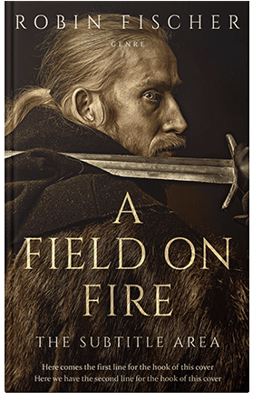 Pre Made Book Cover Crowshead