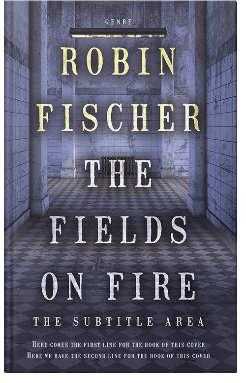 Front view of Premade Horror Book Cover - Mulled Wine