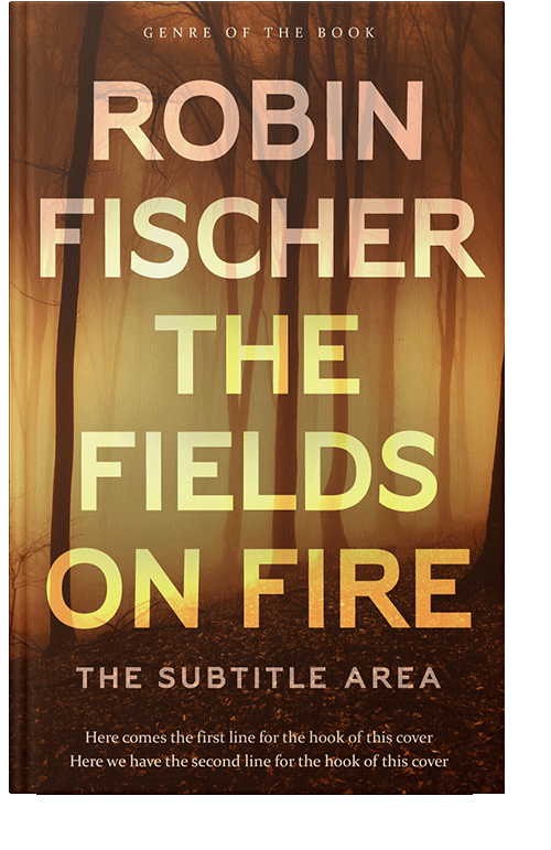 Front view of Flax #28200 - Premade Mystery & Thriller & Suspense Book Cover