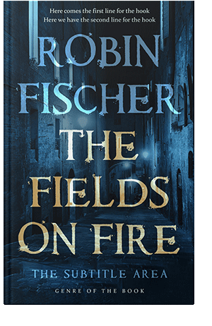 Pre Made Book Cover Black Pearl