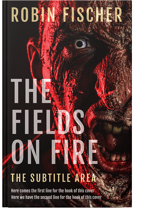 Front view of Coffee Bean #28222 - Premade Apocalyptica Book Cover