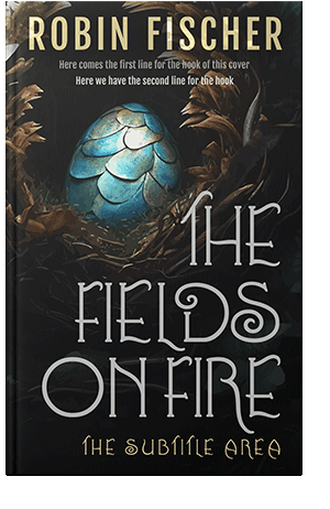 Pre Made Book Cover Cod Gray