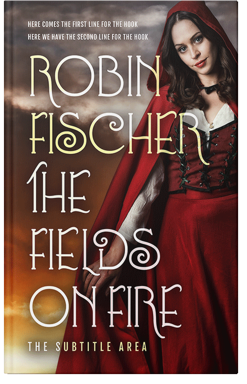 Front view of Cedar #28235 - Premade Fantasy Book Cover