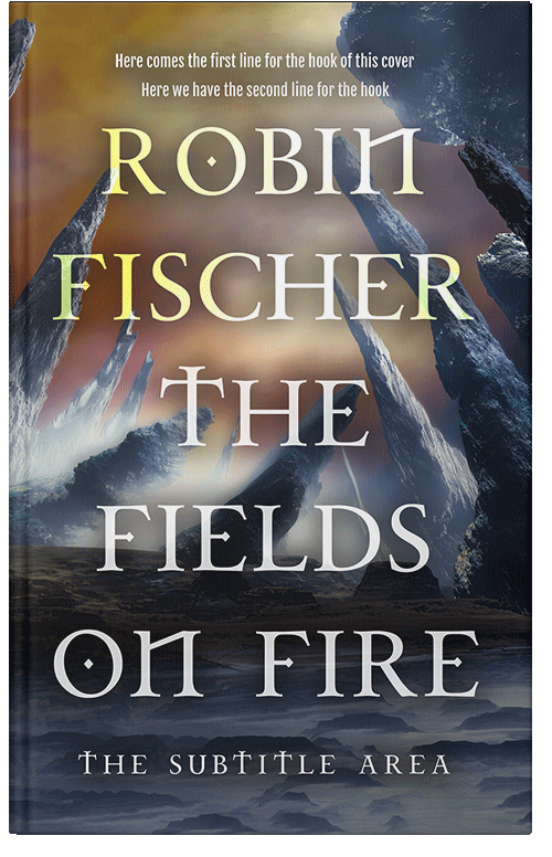 Front view of Ship Gray #28238 - Premade Fantasy Book Cover