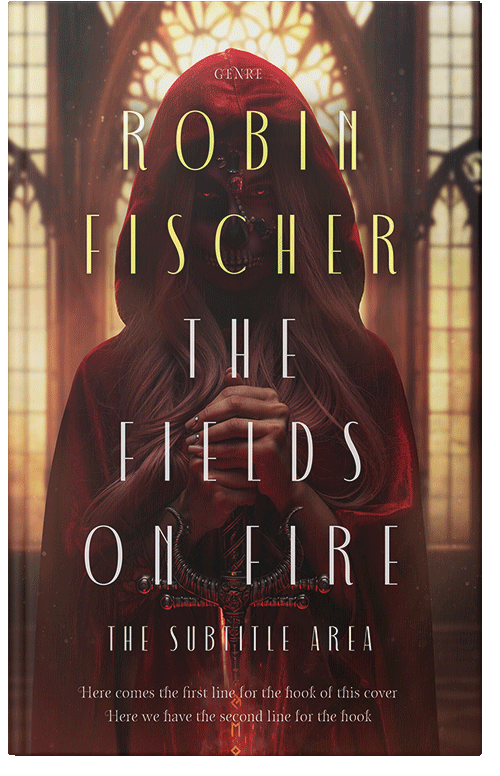 Front view of Tamarind #28242 - Premade Fantasy Book Cover