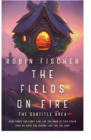 Pre Made Book Cover Thunder