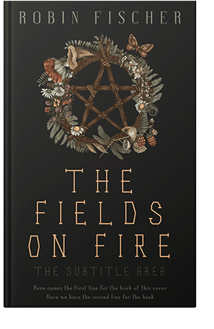 Pre Made Book Cover Cod Gray