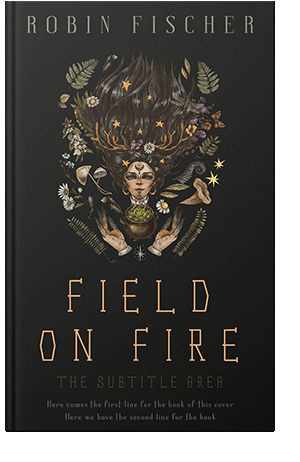 Pre Made Book Cover Cod Gray