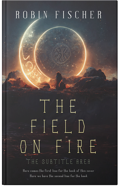 Front view of Baltic Sea #28253 - Premade Fantasy Book Cover