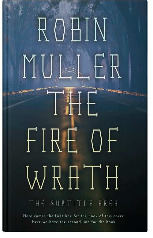 Front view of Gable Green #28259 - Premade Paranormal & Urban Book Cover