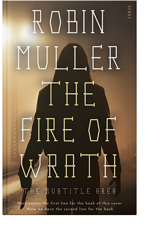 Pre Made Book Cover Tan