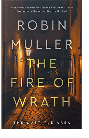 Pre Made Book Cover Thunder