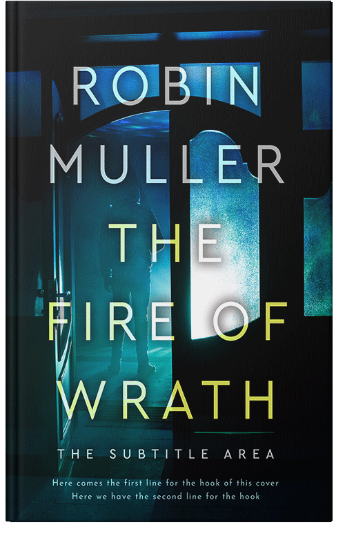 Front view of Premade Mystery & Thriller & Suspense Book Cover - Black Pearl