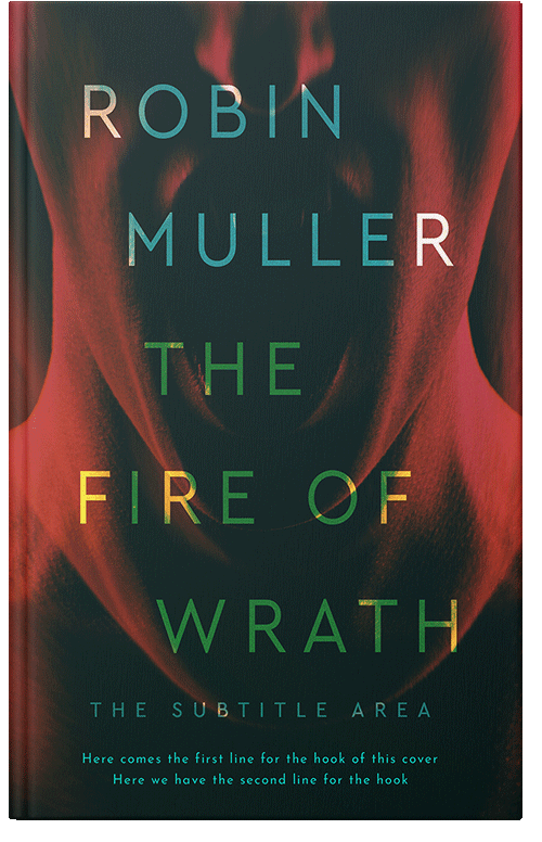 Front view of Premade Horror Book Cover - Heavy Metal