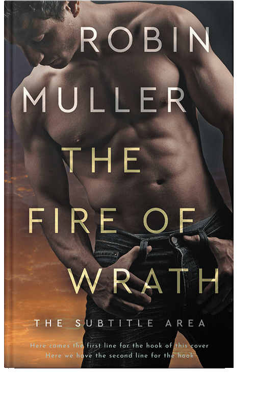 Front view of Cocoa Brown #28277 - Premade Erotica Book Cover