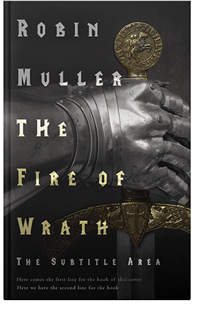 Pre Made Book Cover Cod Gray