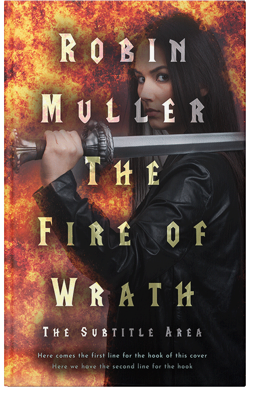 Front view of Premade Fantasy Book Cover - Copperfield