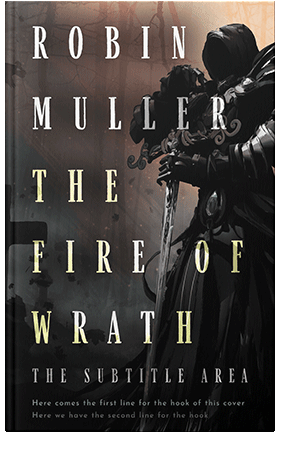 Pre Made Book Cover Cod Gray