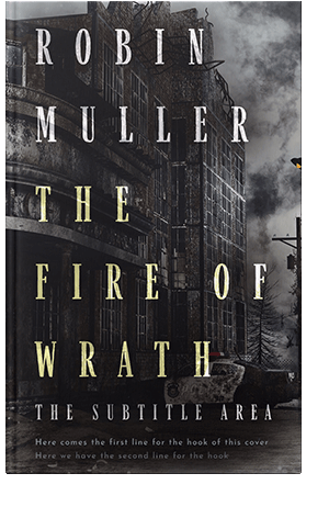 Pre Made Book Cover Thunder