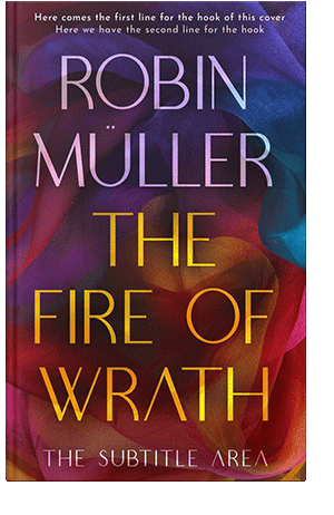 Pre Made Book Cover Wine Berry