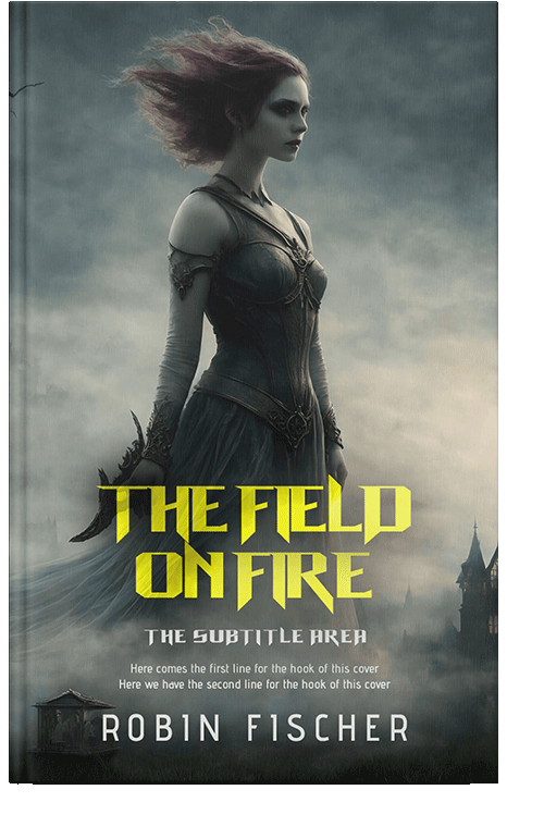 Front view of Cape Cod #28305 - Premade Horror Book Cover