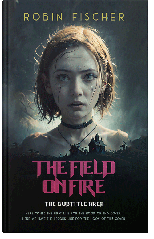 Front view of Bunker #28307 - Premade Horror Book Cover