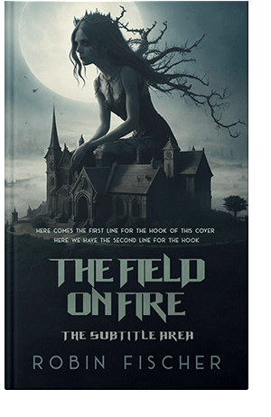 Pre Made Book Cover Green Spring