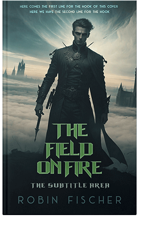 Pre Made Book Cover Ash